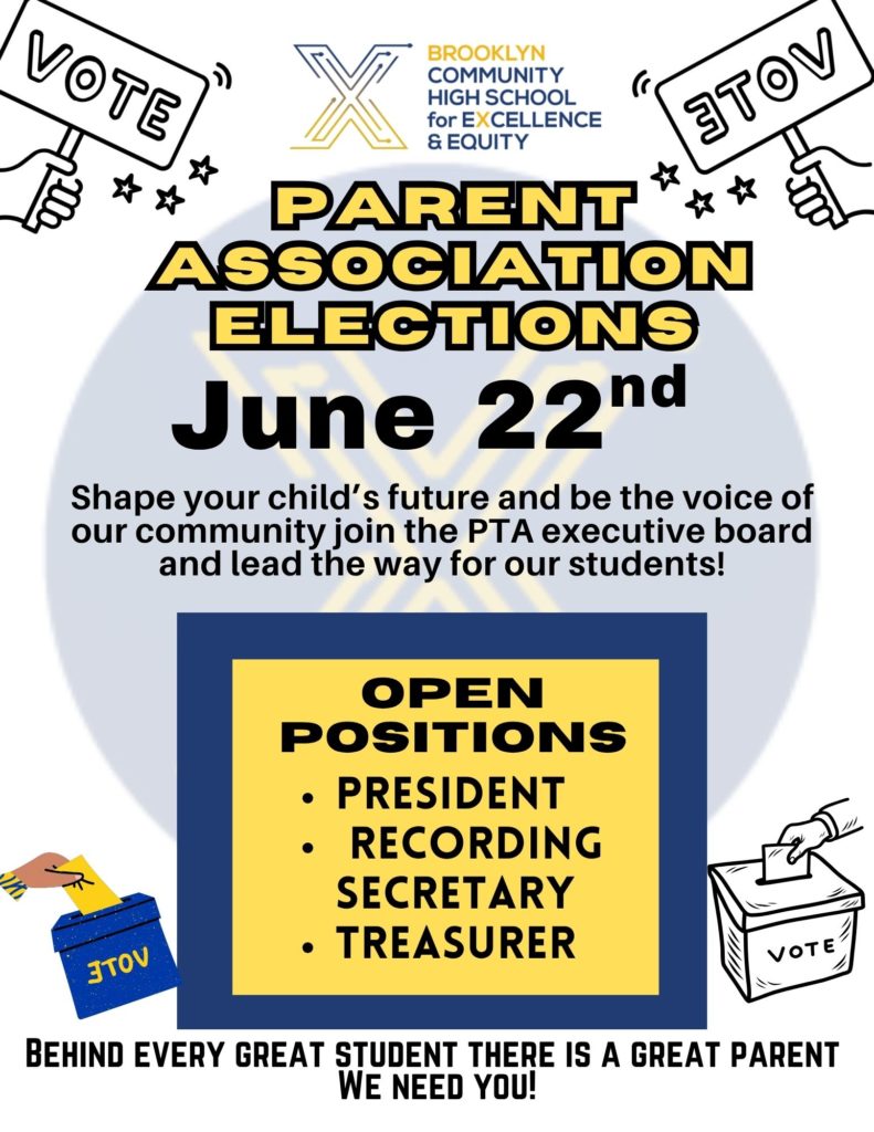 Brooklyn X PTA Elections 1